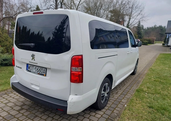 Peugeot Traveller cena 72900 przebieg: 156000, rok produkcji 2017 z Józefów małe 436